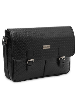 Cruelty Free Vegan Leather Crossbody (Black)