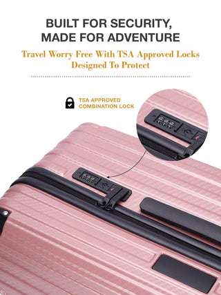 The Caron Trunk - Desert Rose (Set Of 3)