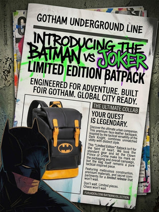 The Batman vs Joker Batpack