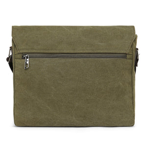 Sustainable Canvas Crossbody (Forest Green)