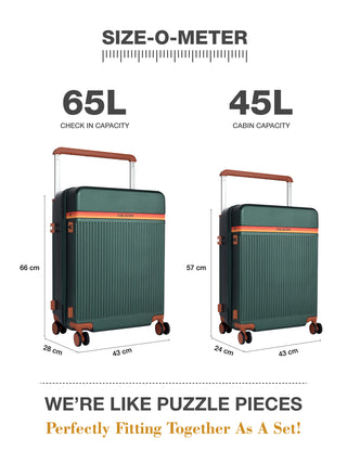 The Aviator - Forest Green (Set Of 2)