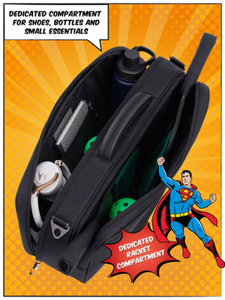GameFace: Padel/ Pickleball Bag - Superman