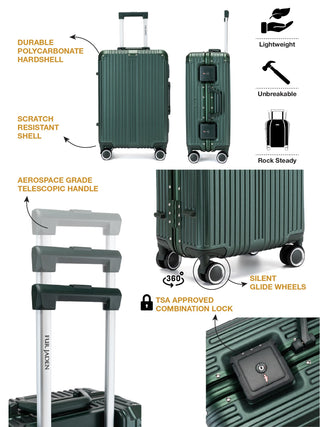The Voyager - Timber Green (Set Of 2)
