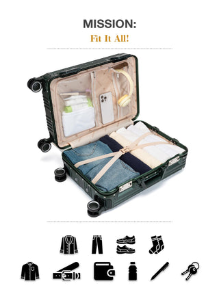 The Voyager - Timber Green (Set Of 2)