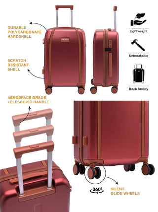 The Wayfarer - Cherry (Set Of 3)