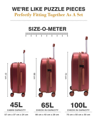 The Wayfarer - Cherry (Set Of 3)