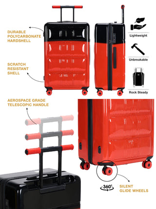 The Puffer Pop - Inferno Red (Set Of 3)