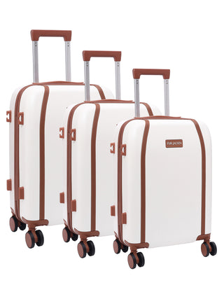 The Wayfarer - Oyester White (Set Of 3)