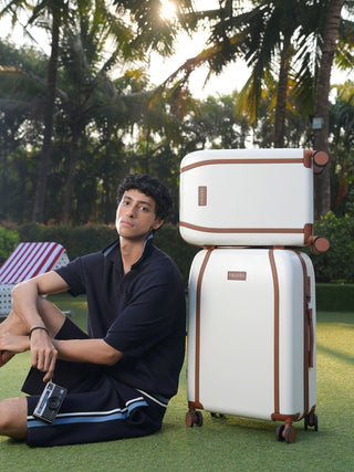 The Wayfarer - Oyester White (Set Of 3)