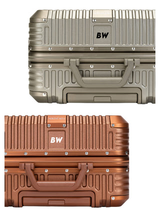Initials On Set Of 3 Suitcases