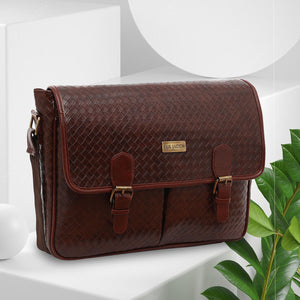 Vegan Leather Crossbody (Tan)
