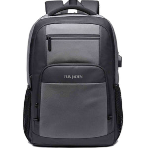 Laptop Backpack with USB Port | Grey