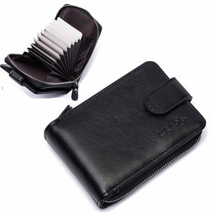 Chicago Black Leatherette Cardholder Wallet