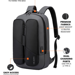 Pro-I Laptop Backpack | Space Grey