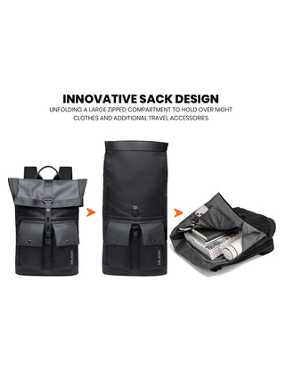 Pro-III Laptop Backpack | Charcoal Black