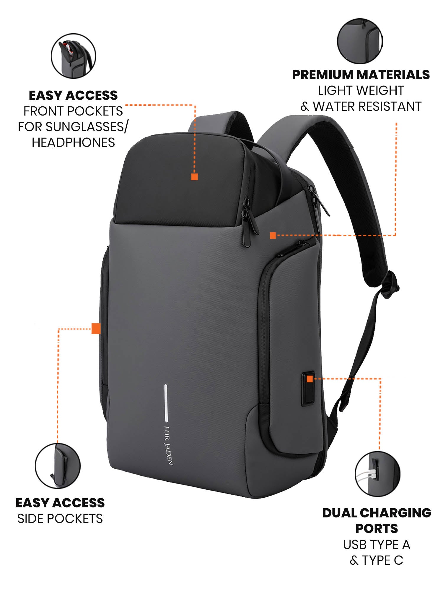Pro-IV Laptop Backpack | Space Grey