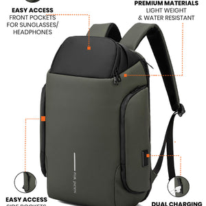 Pro-IV Laptop Backpack | Forest Green