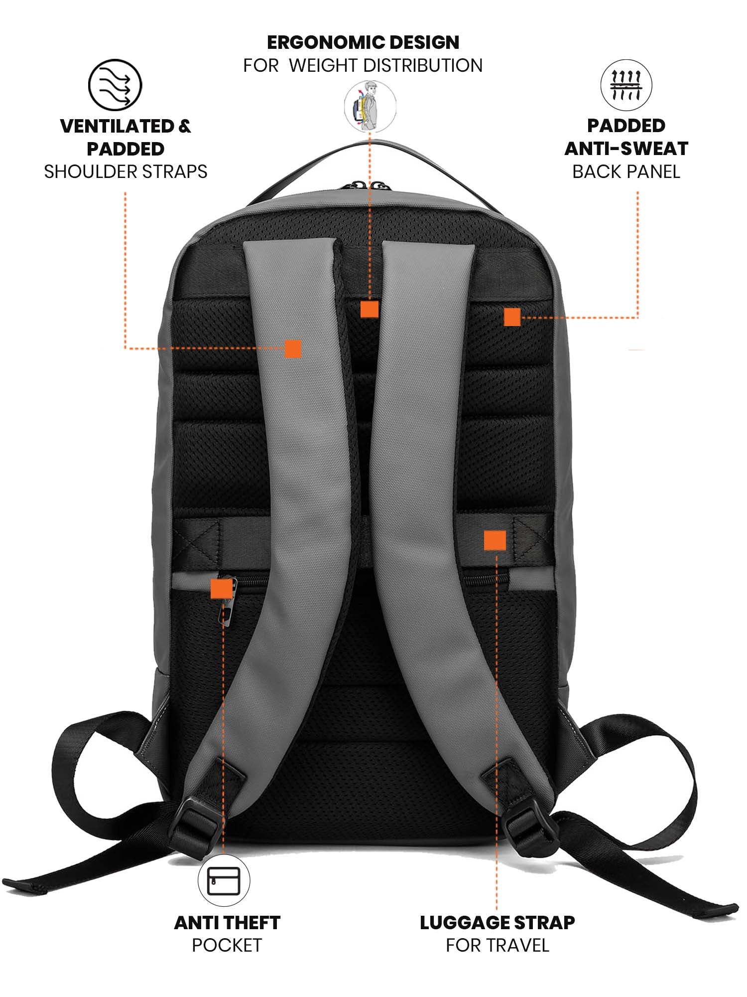 Pro-II Laptop Backpack | Space Grey