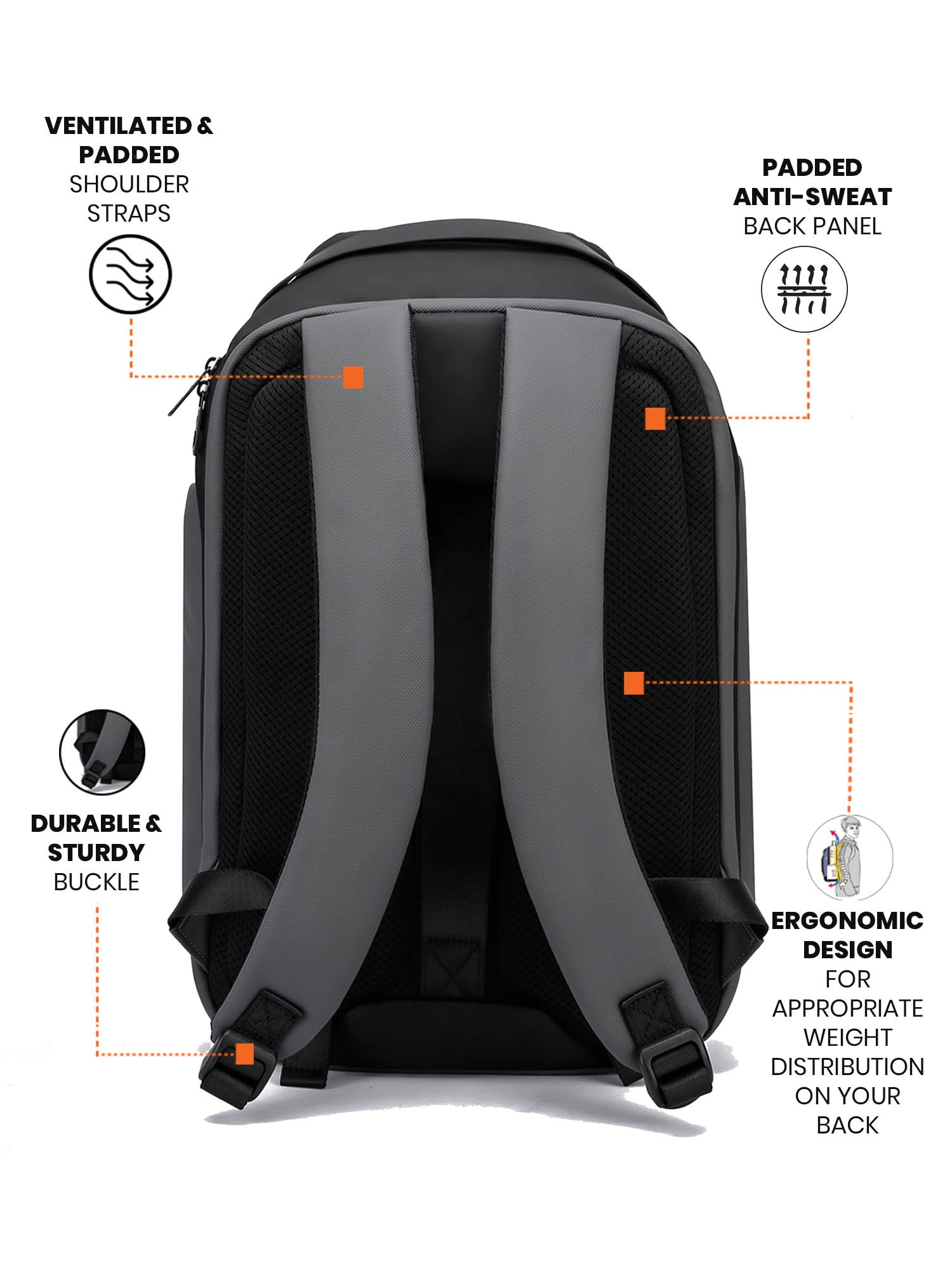 Pro-IV Laptop Backpack | Space Grey