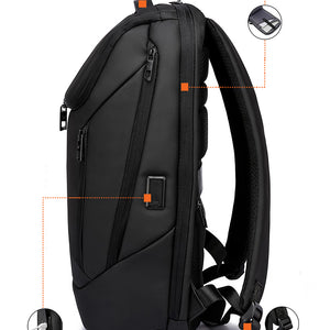 Pro-V Laptop Backpack | Charcoal Black