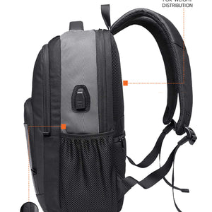 Laptop Backpack with USB Port | Grey