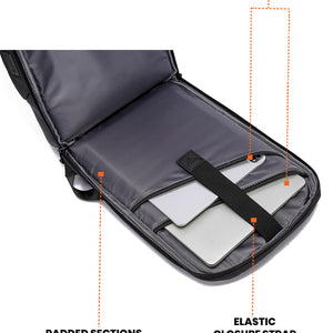 Pro-V Laptop Backpack | Charcoal Black