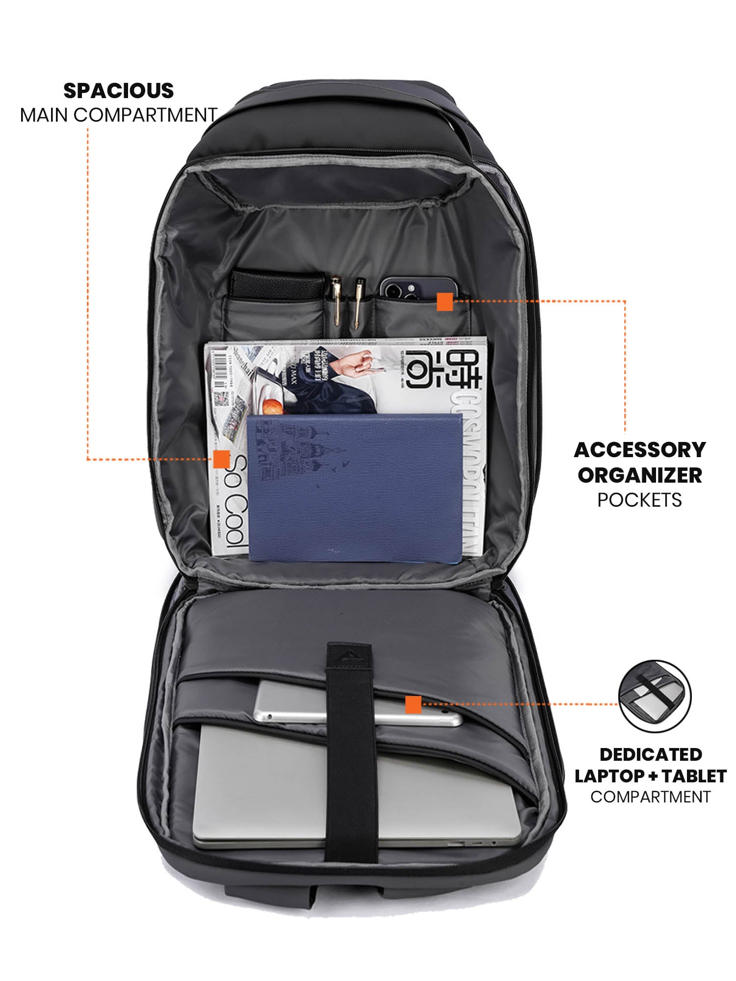 Pro-IV Laptop Backpack | Space Grey
