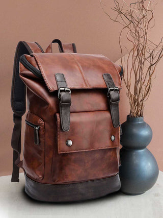Anti Theft Laptop Backpack | Brown