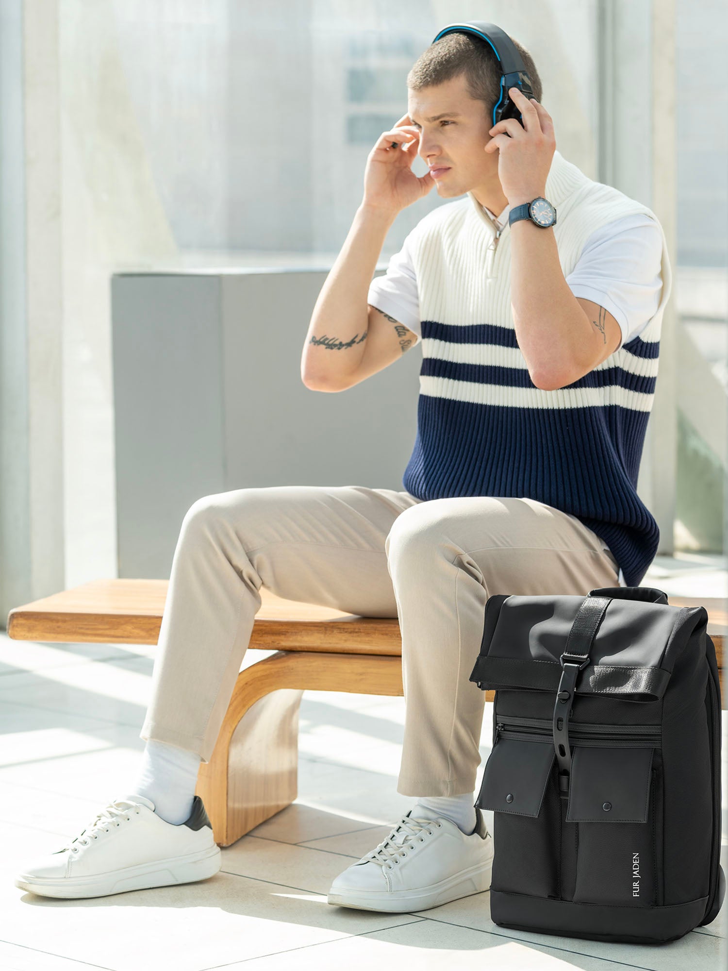 Pro-III Laptop Backpack | Charcoal Black